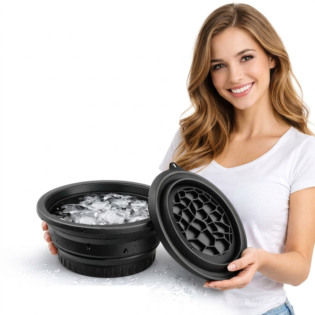 Silicone Face Ice Bath